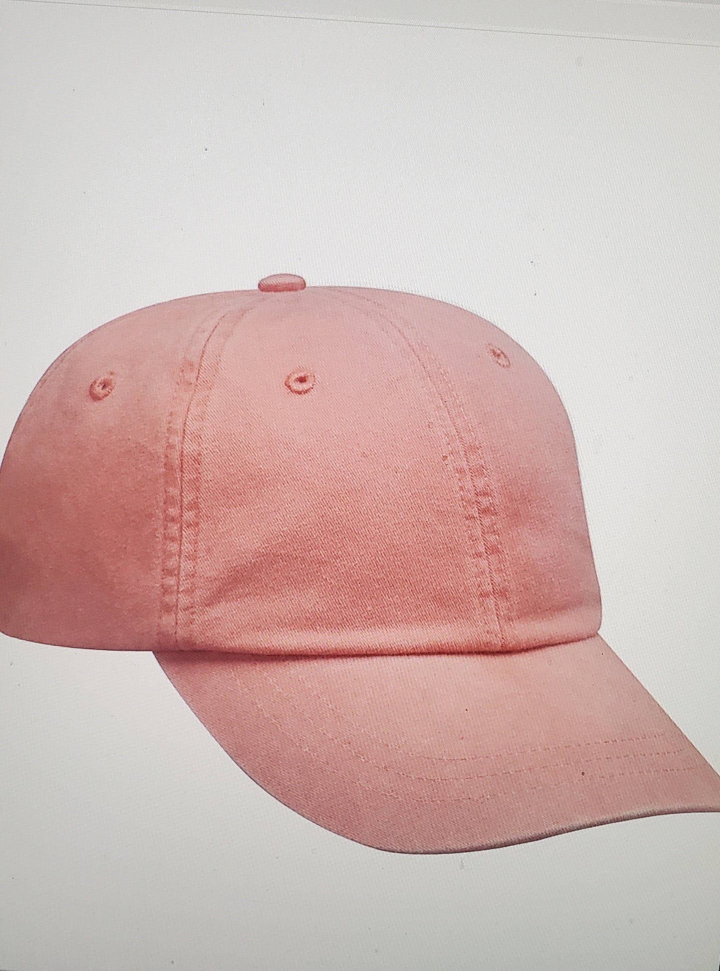 White Dog Adams Optimum Pigment-Dyed Cap