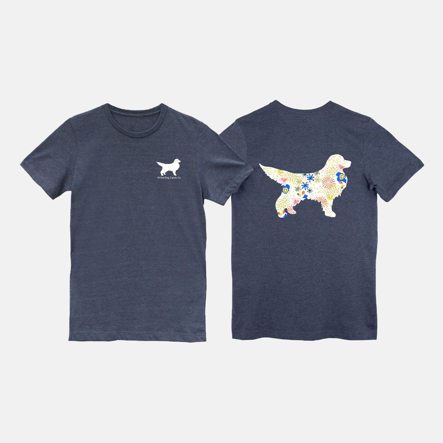 Light Flowers Bella Canvas Unisex Tee 3001CVC
