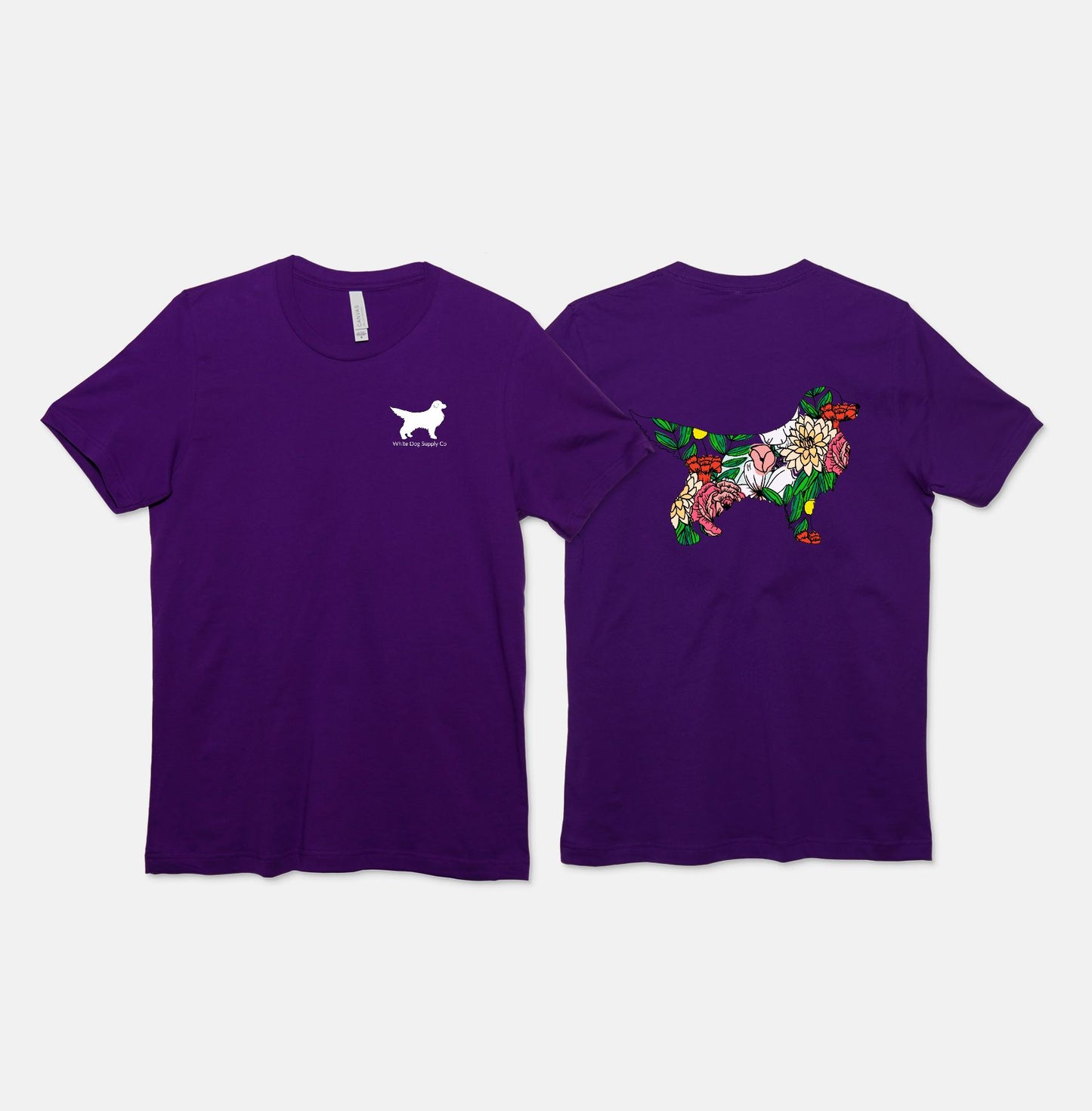 Bold Flower on Bold Bella Canvas Unisex Tee 3001