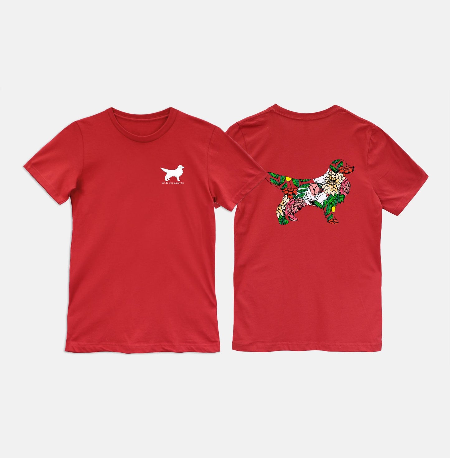 Bold Flower on Bold Bella Canvas Unisex Tee 3001
