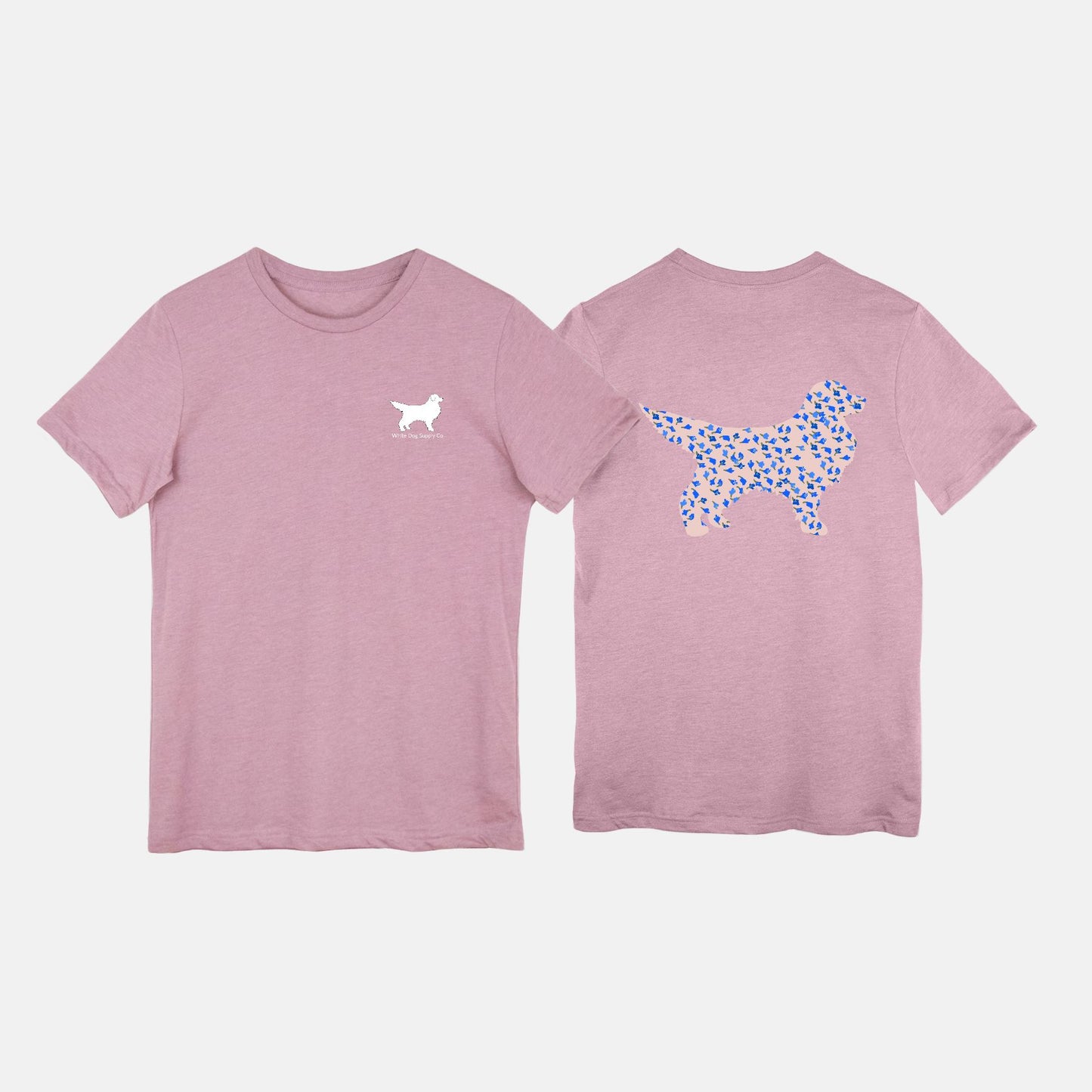 Blue/Pink Design Bella Canvas Unisex Tee 3001CVC