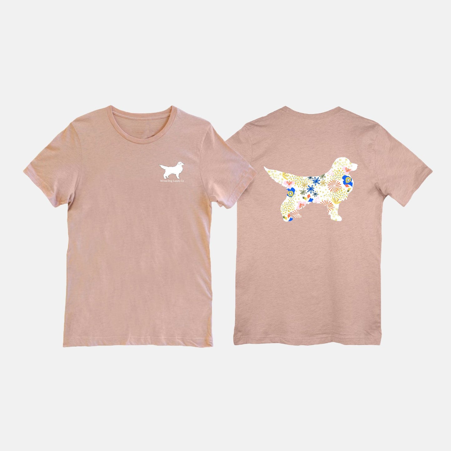Light Flowers Bella Canvas Unisex Tee 3001CVC