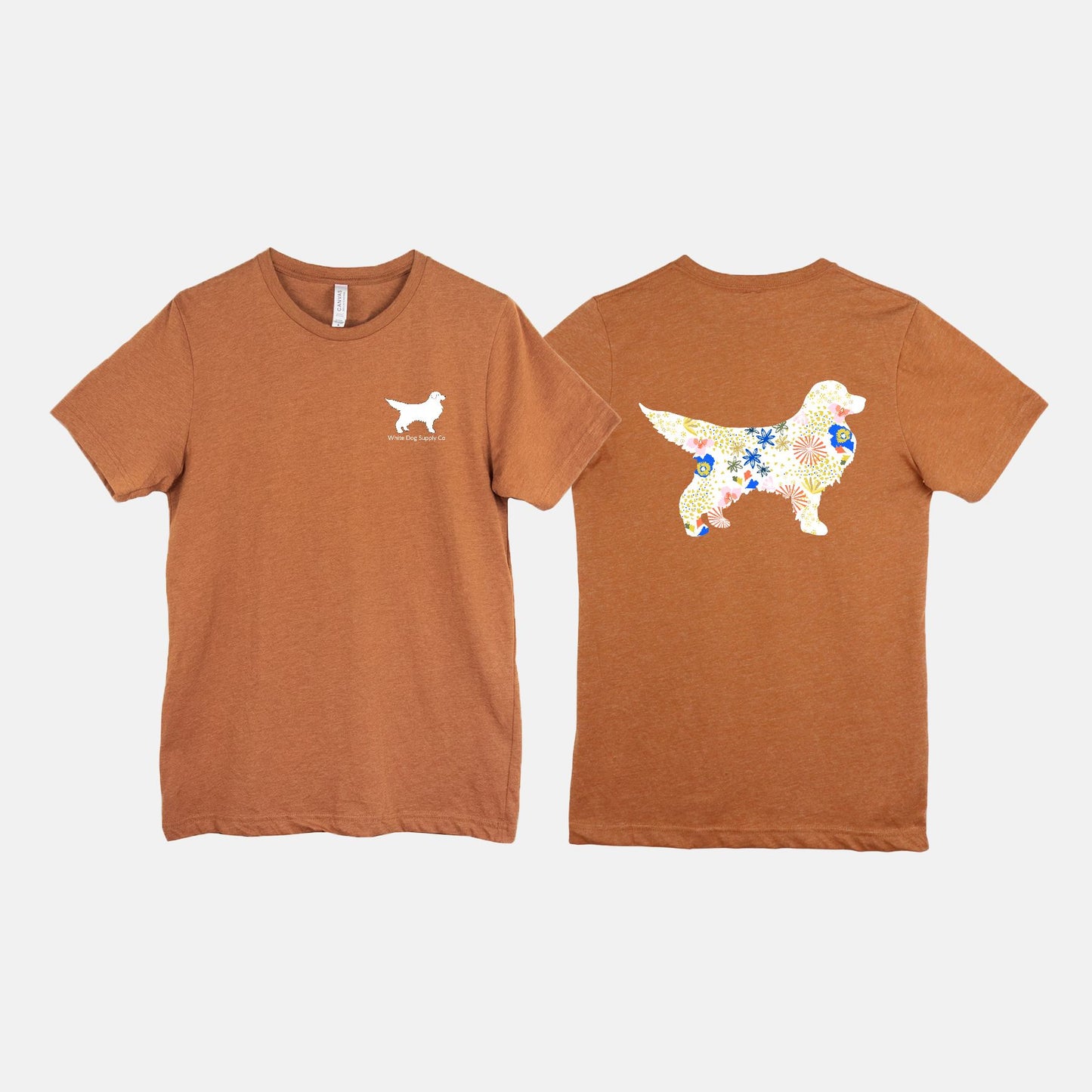 Light Flowers Bella Canvas Unisex Tee 3001CVC