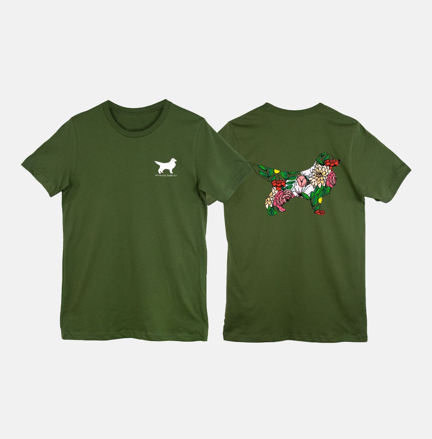 Bold Flower on Bold Bella Canvas Unisex Tee 3001