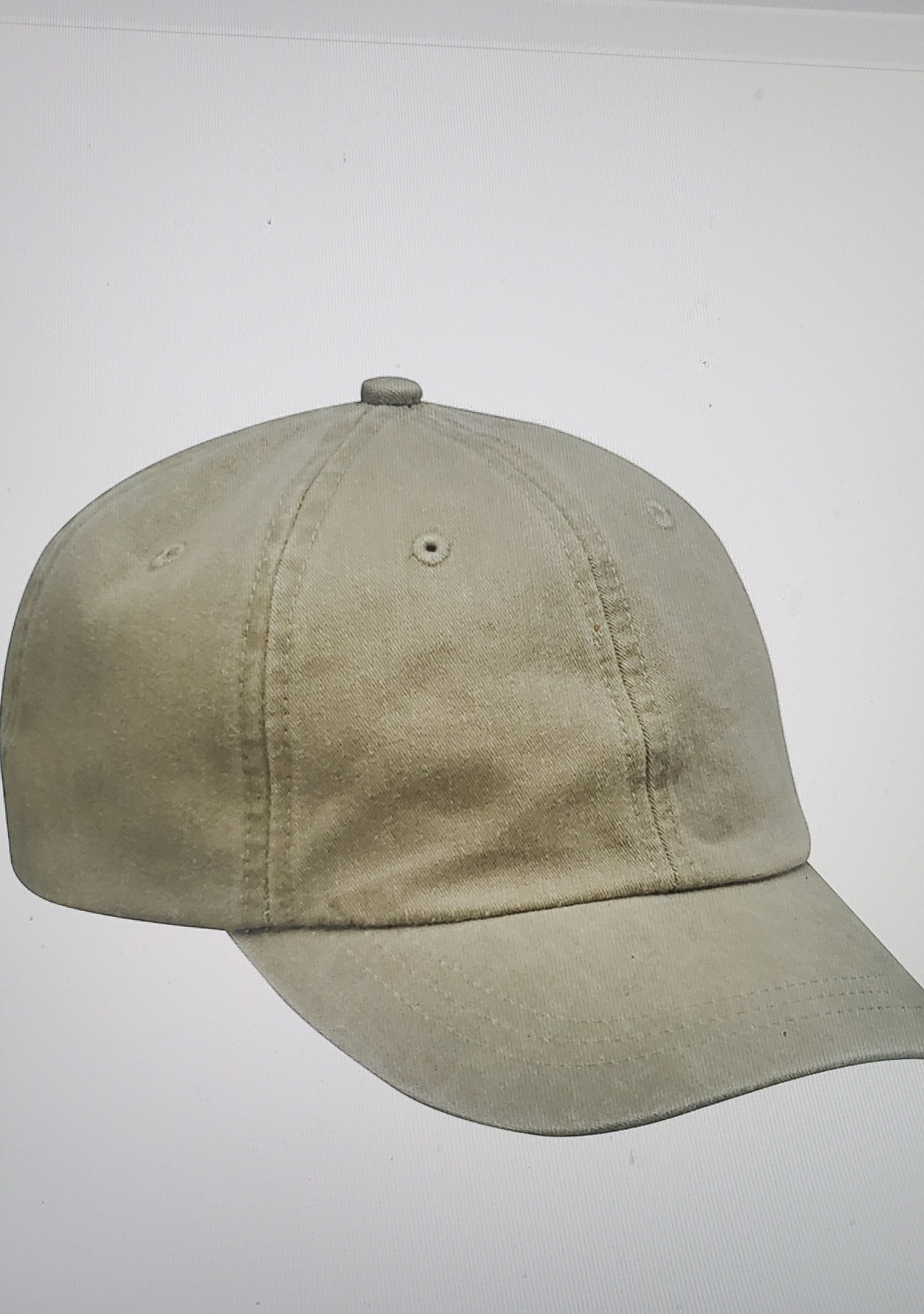 White Dog Adams Optimum Pigment-Dyed Cap