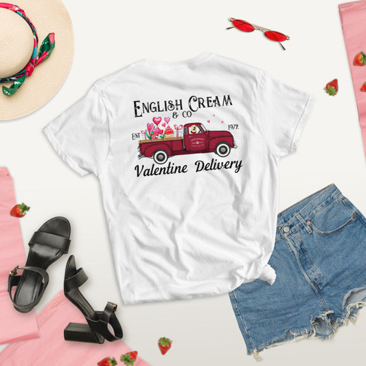 Valentine Vintage Women's short sleeved t-shirt