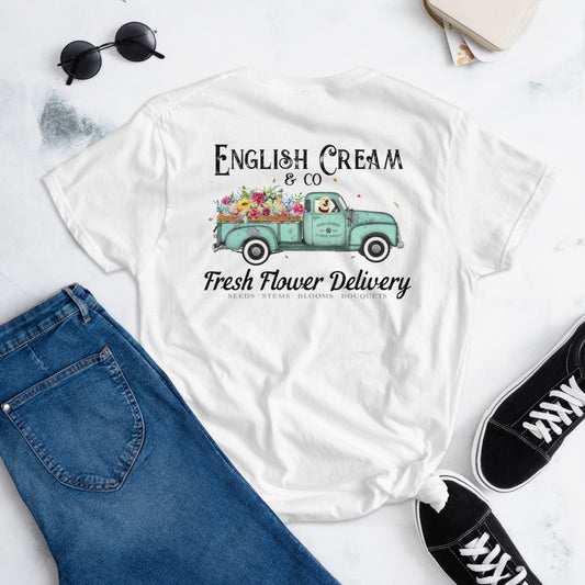 Flowers Vintage Women's short sleeve t-shirt