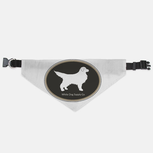 Black Collar Pet Bandana (LG & XL)