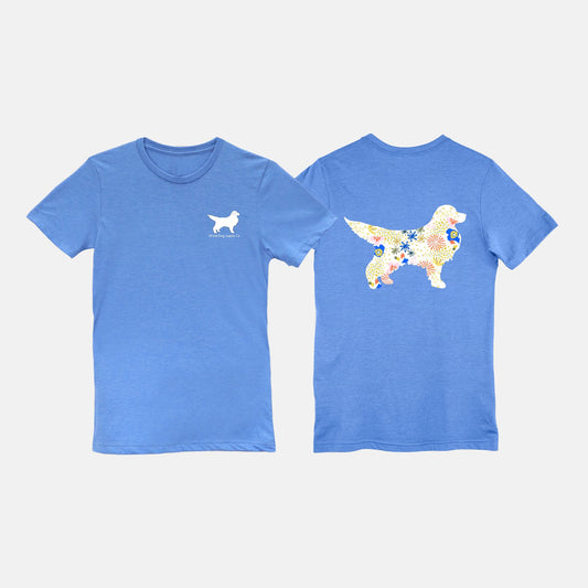 Light Flowers Bella Canvas Unisex Tee 3001CVC