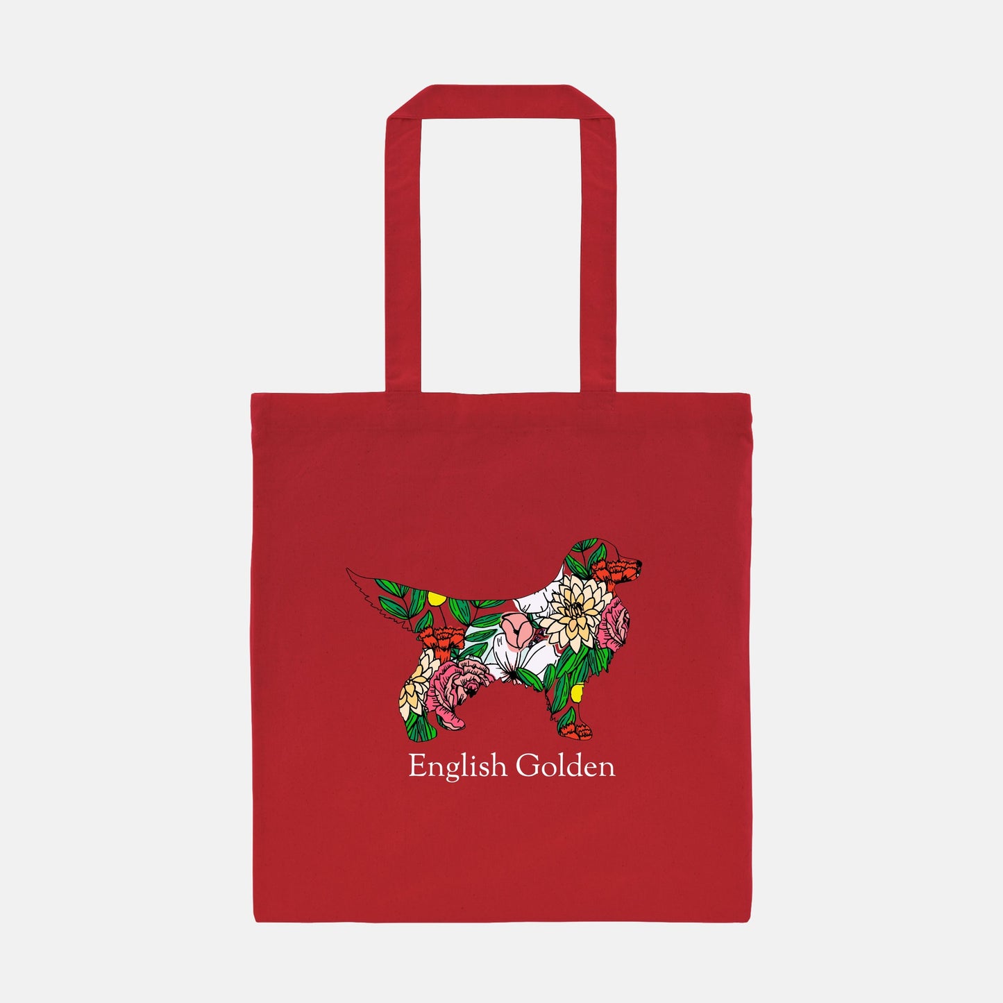 English Golden Lightweight Tote Bag