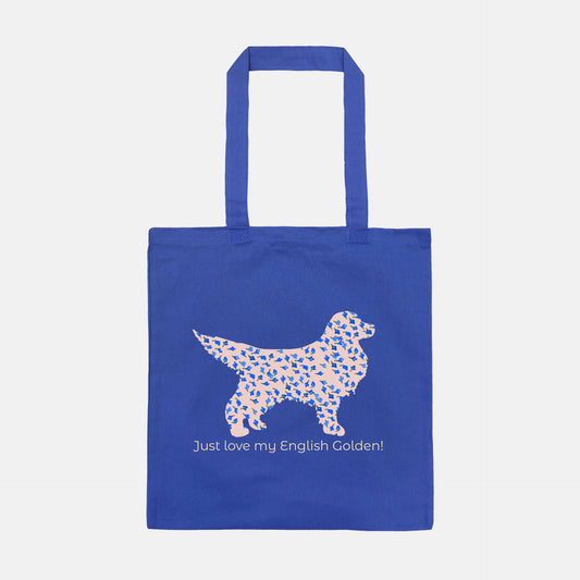 Love my English Golden2 Lightweight Tote Bag