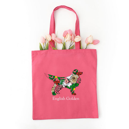 English Golden Lightweight Tote Bag