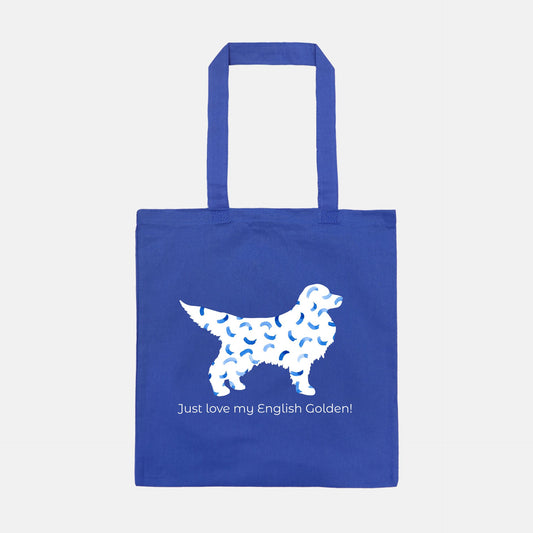 Love my English Golden! Lightweight Tote Bag